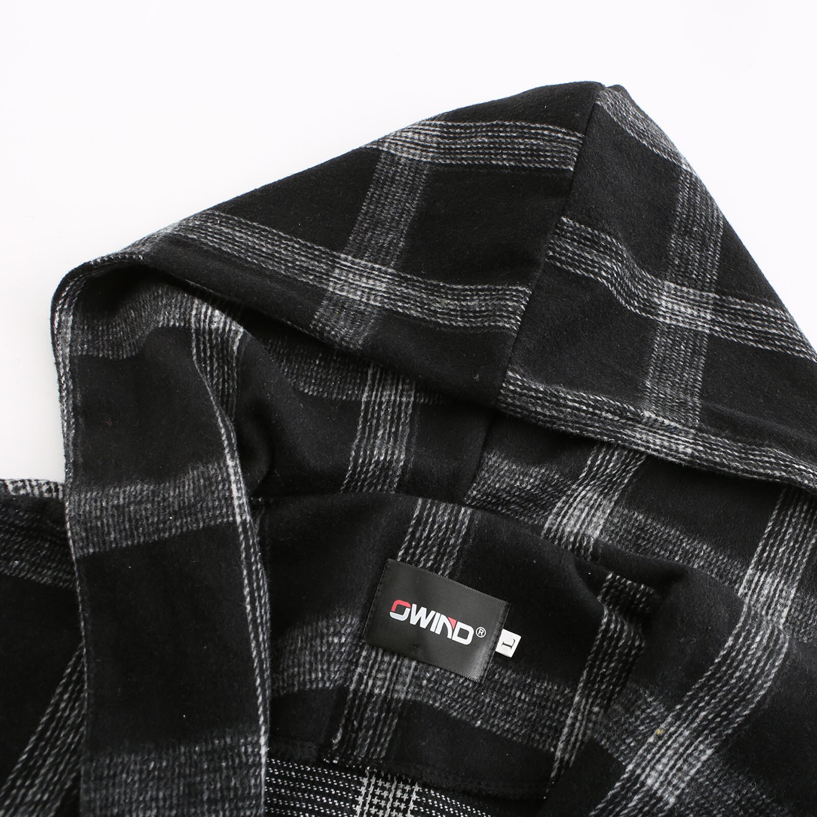 ADRIANA | PLAID WINTER TRENCH COAT main image 0