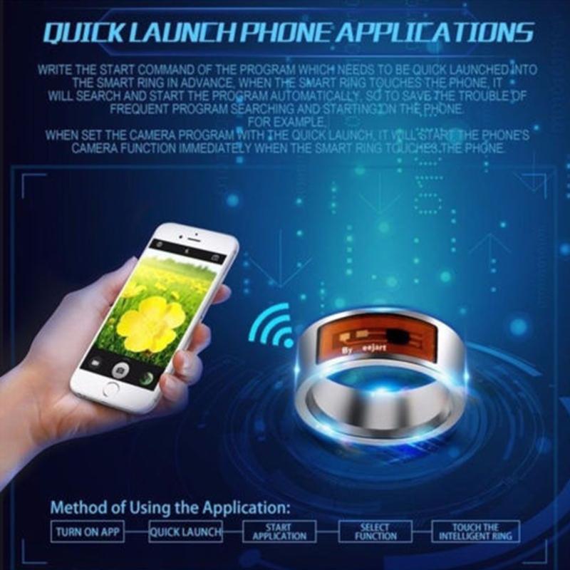Smart NFC Ring Multifunktionale Wasserdichte Intelligente Ringe Tragen Finger Digitalen Ring Für Smart fitness armband Zubehör