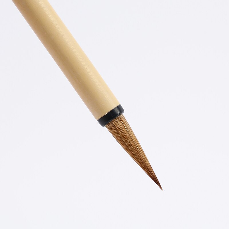 Calligraphy Brush Pen Weasel Hair Small Regular Script Brushes Chinese Watercolor Painting Scriptures Copying Brush Tinta China