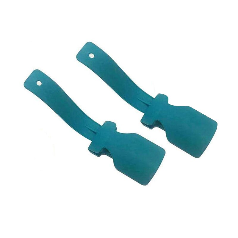 Cornes de chaussures professionnelles en plastique | 2 pièces, corne de chaussure , cuillère lève-chaussures en forme de corne, Flexible et robuste, antidérapant, chaussures cinq couleurs, accessoire