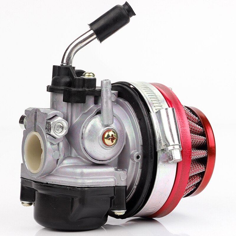 Vergaser Luftfilter Reiniger-Set Für Motorräder 40–80 Cm³ – Inkl. Zündspule, Aluminiumlegierung, Rot/blau