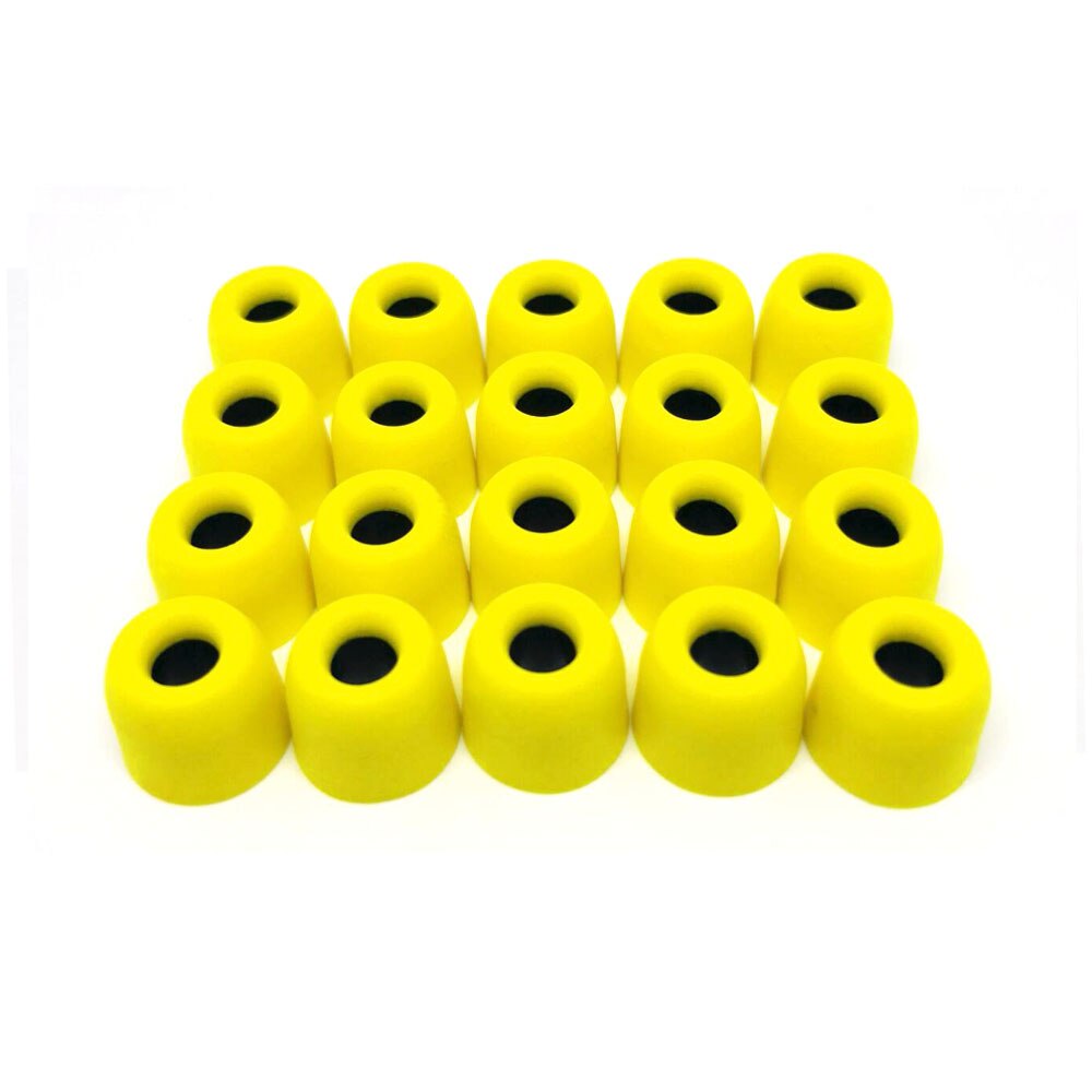 ANJIRUI-almohadillas de espuma para los oídos, 10 pares, T500(L, M, S), calibre de 4,9mm, para auriculares internos, esponja para puntas de 4,9mm-6,0mm: T400 ( M ) yellow