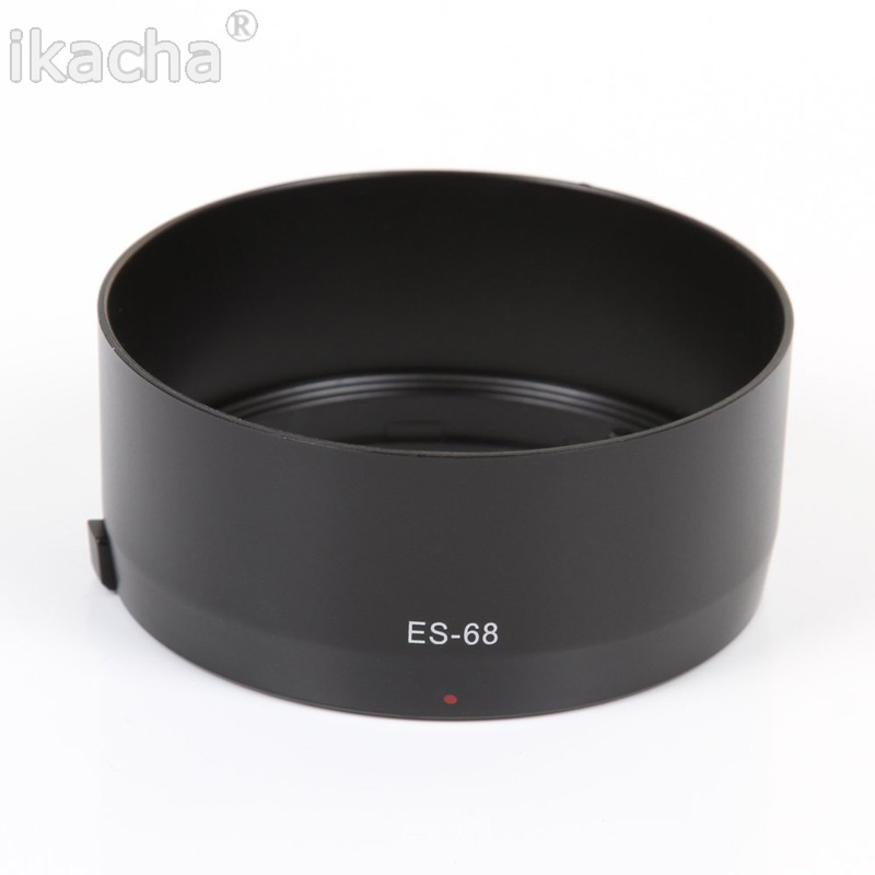 ES68 ES-68 Camera Lens Hood for Canon EOS EF 50mm f/1.8 STM 49mm Lens Protector