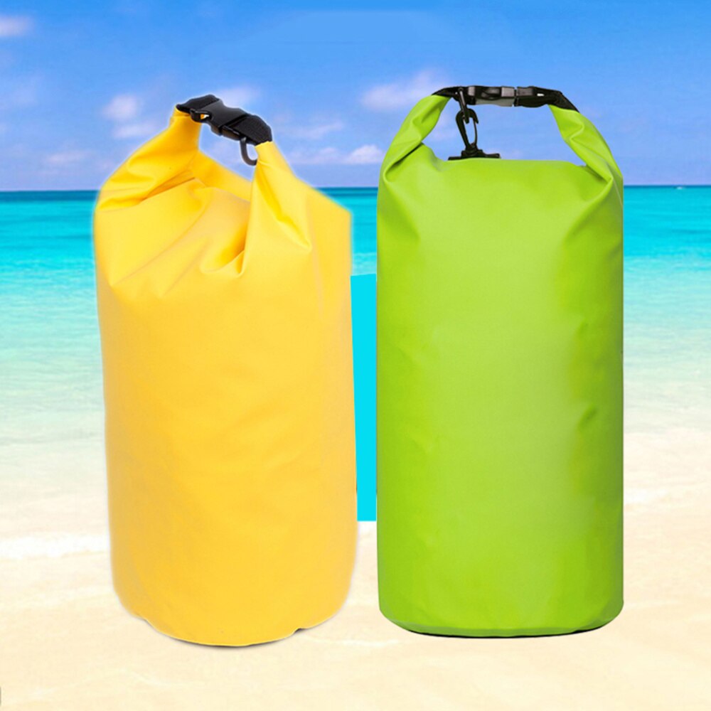 10L PVC Inflatable Bag Waterproof Gear Bags Outdoor Mesh Fabric Sports Buoy for Boating Kayaking Fishing Rafting Swimming Campin