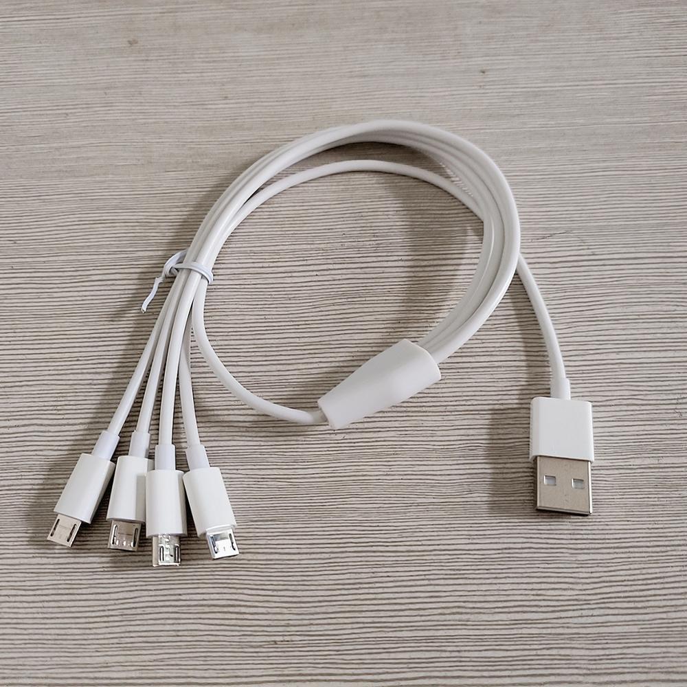 4 in 1 micro usb charge cable 50cm