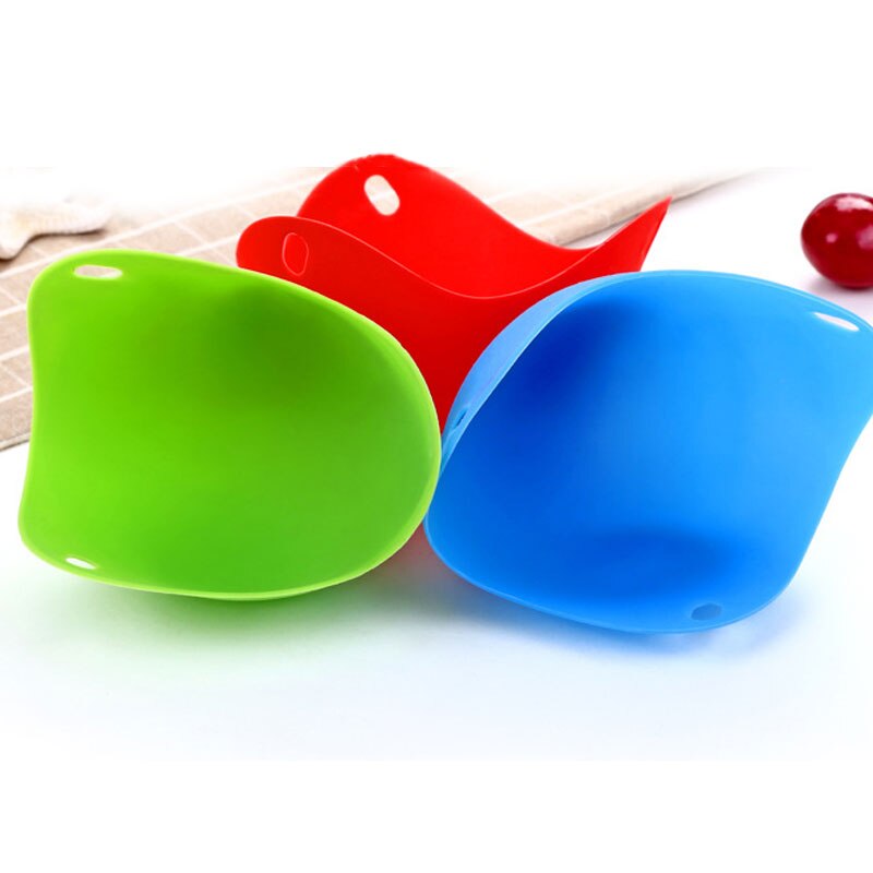 Flexibla äggpåsar köksverktygsresistent silikonäggskopp för matkvalitet, passar köksredskap, ångkokare mikrovågsugn