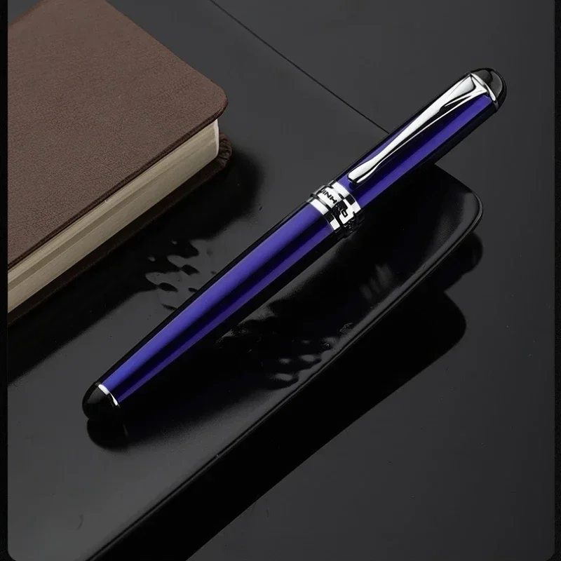 Pluma estilográfica Jinhao X750, estilo exquisito de , pluma de caligrafía de punta de 18KGP, obra de arte para estudiantes y profesores, papelería para escribir firma
