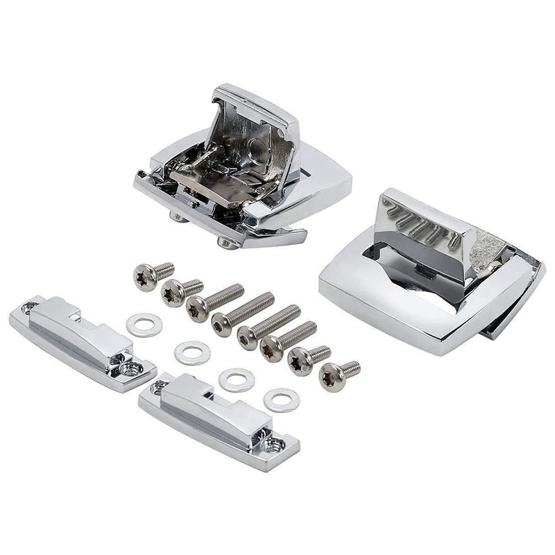 Motorcycle Trunk Latches Lock Pack Latch Hinges for Tour Pack Pak Touring Classic Road Electra Glide Ultra Razor