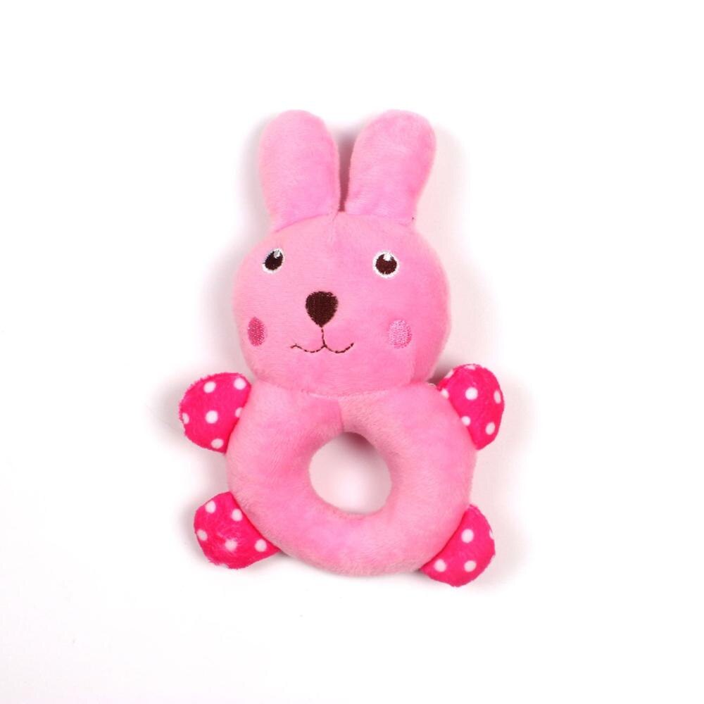 Cute Animal Donuts Squeaky Toy for Dog Chew and Tooth Cleaning Piggie Panda Chicken Froggy