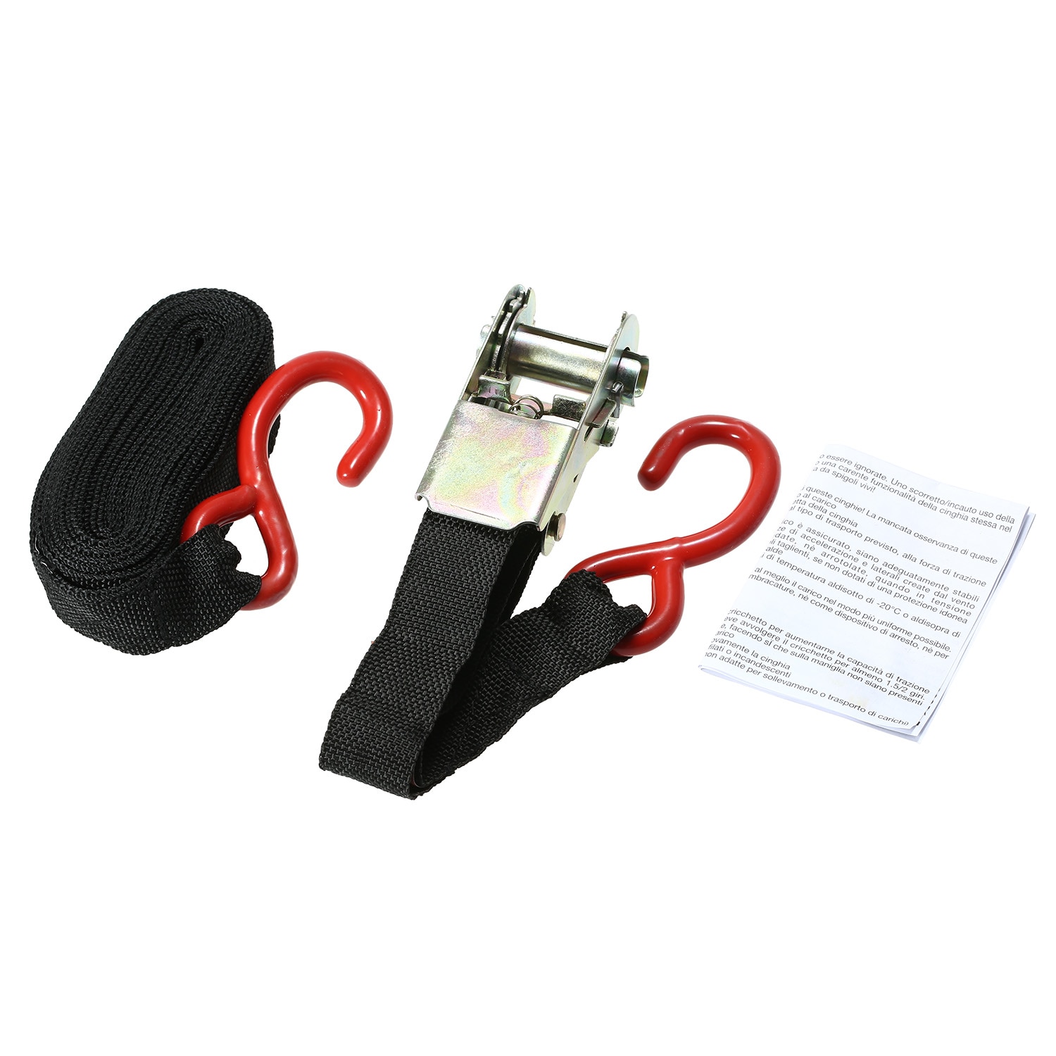 5M Auto Spanning Touw Tie Down Strap Sterke Ratchet Riem Bagage Tas Lading Sjorren Met Metalen Gesp Auto Styling accessoires