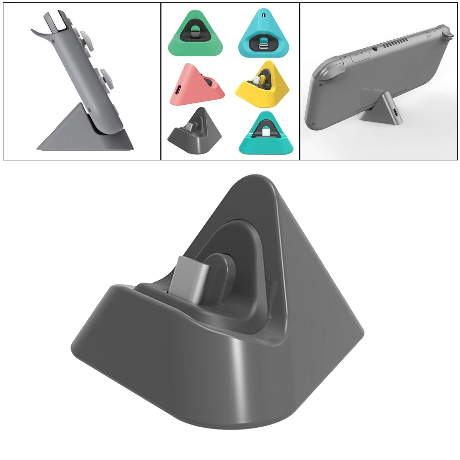 Portable TV Dock, for Switch Lite - Replacement Travel Charging Docking Station, USB C Charger Stand