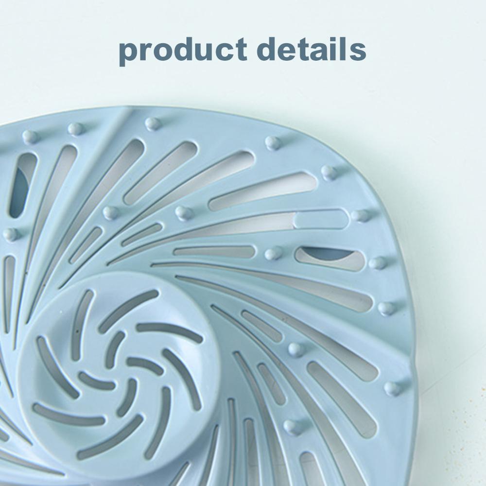 Bathroom Accessories Hair Catcher Durable Hair Stopper With Suction Cups Drain Cover For Bathroom Bathtub Kitchen Sink