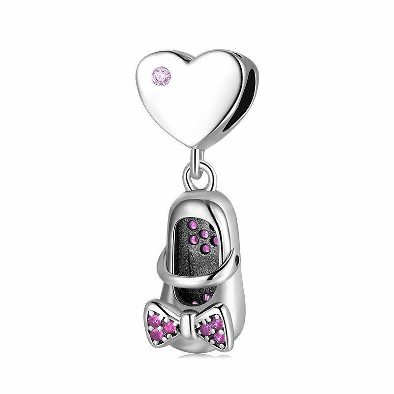 Flip-flops Metal Charm 100% 925 Sterling Silver charms for jewelry Fit Original Charms Bracelets making: PC0632