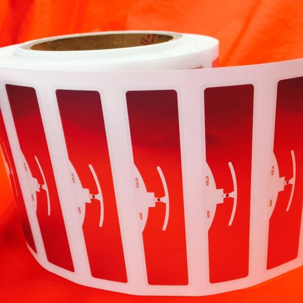 100 pcs/lot 860 ~ 960MHz 9654 elektronische label aufkleber UHF glas spezielle elektronische label RFID tag 93 * 19mm