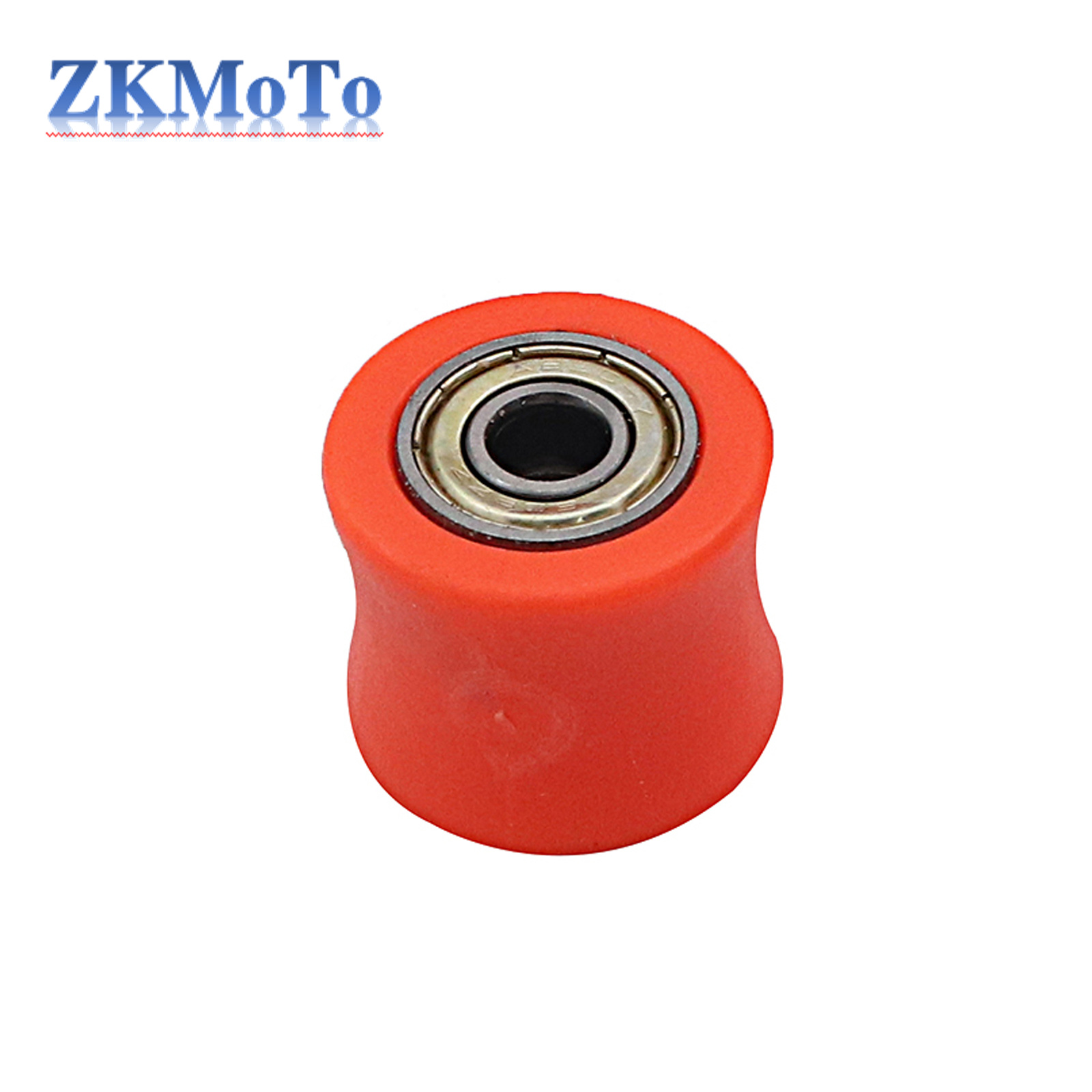 8Mm 10Mm Aandrijfketting Roller Katrol Wiel Schuifregelaar Spanner Wielgeleider Voor Pit Dirt Street Bike Motorfiets Crf Yzf Klx Rmz Exc: Army Green