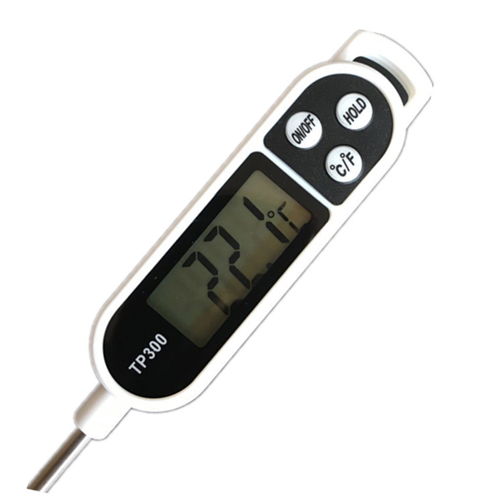 Digital Food Cooking Meat Thermometer With Long Probe For Kitchen BBQ Milk Meshes Grate Net Camping Hiking Outdoor Grill#45