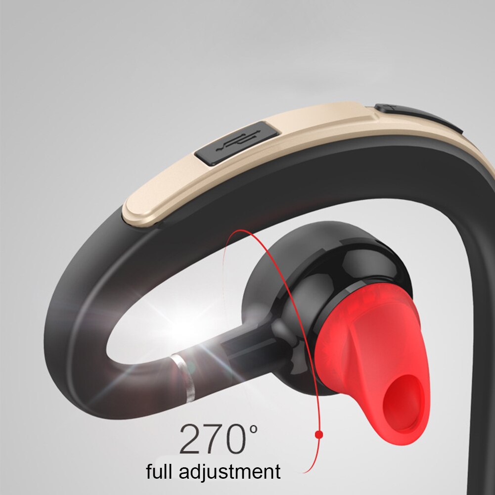 S30 Freisprecheinrichtung Bluetooth 4,1 Ohr Haken Kopfhörer Stereo kabellos Stimme Kontrolle Kopfhörer Sweatproof Sport Ohrhörer für Auto Fahren