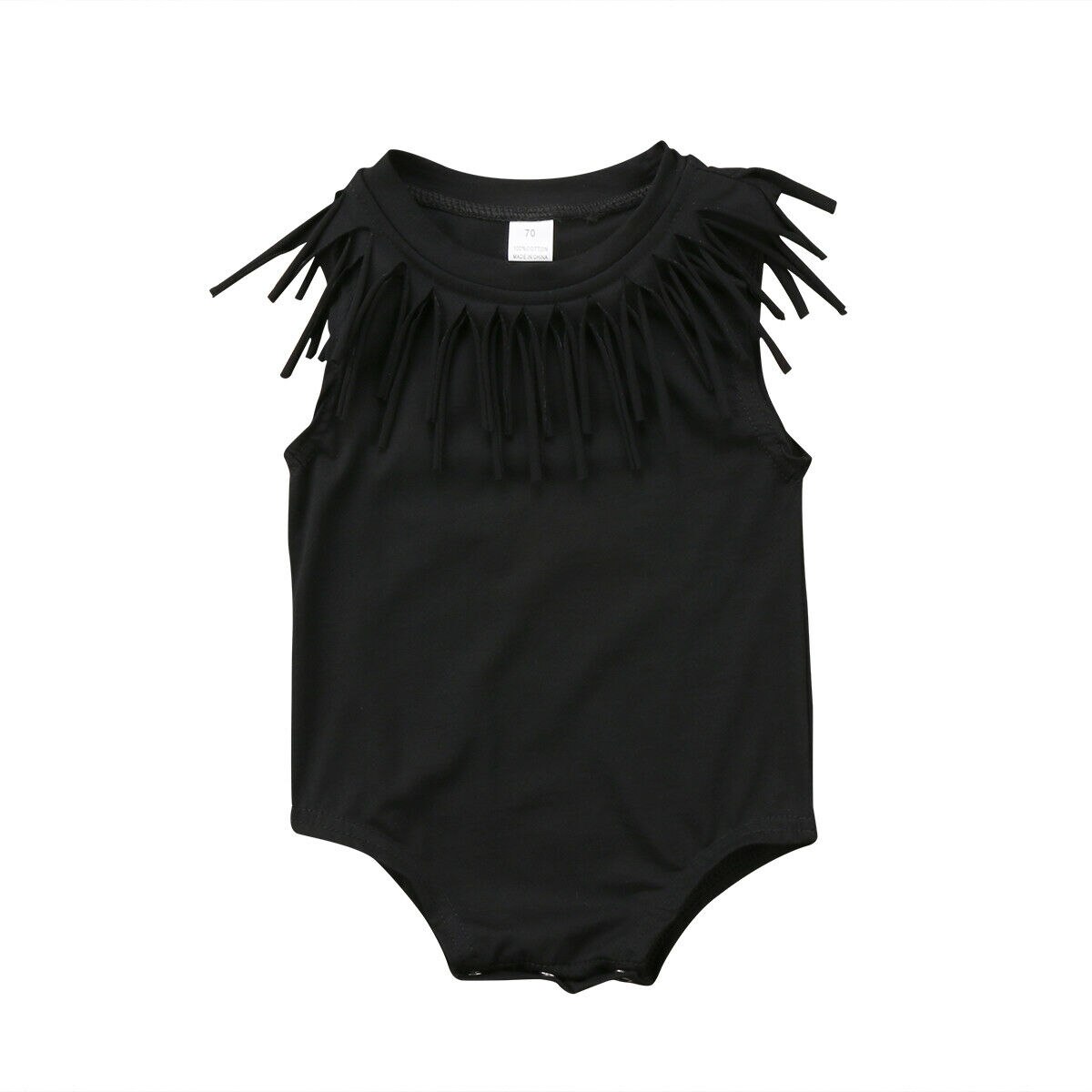 Babymeisjes jongen schattige peuter zwart/groene kleding jumpsuit bodysuit outfits