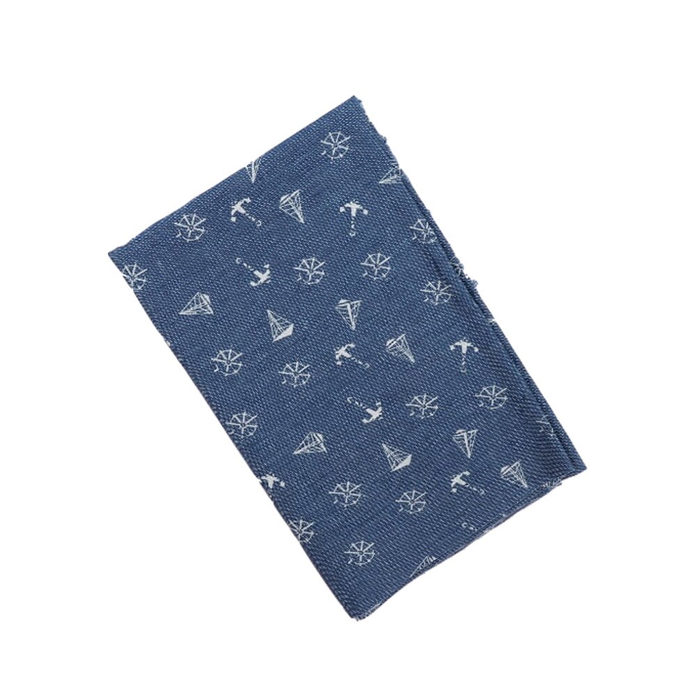 Tissu Denim doux de 40CM x 50CM, tissu de Cowboy en coton lavé DIY, vêtements de bébé, couette à coudre, sacs faits à la main: blue