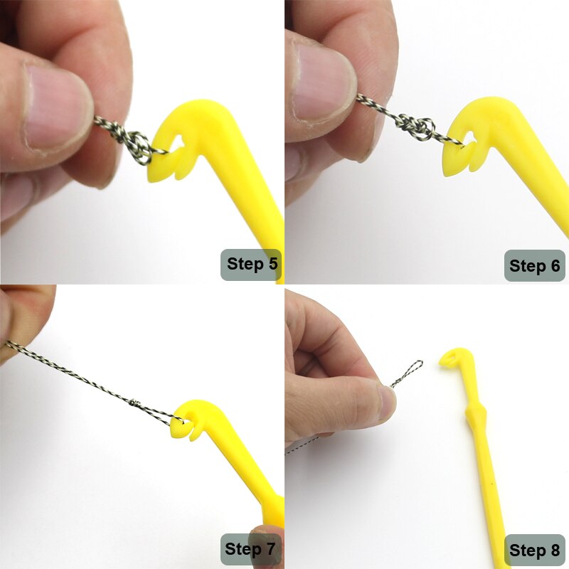 5 uds herramienta de pesca de carpa, línea de pesca, nudo Tyer, removedor de anzuelos, recogedor de nudos, anzuelo de pesca, Disgorger, accesorios de pesca