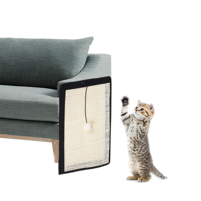 Kat killing skrabebræt møbler beskyttelsespude sisal skrabermåtte kløer pleje kat legetøj sofa ridser post beskytter