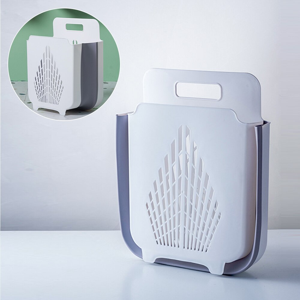 Portable Folding Dirty Clothes Hamper Storage Rack Household Storage Rack Wall Hanging Debris Underwear Laundry Basket