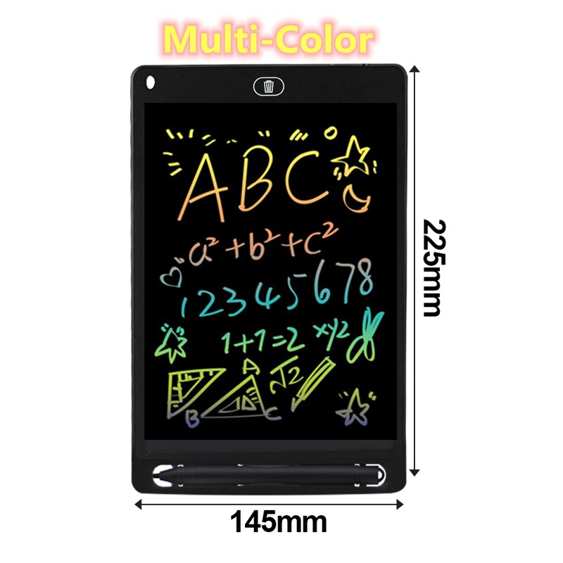 Grafische Tekening Tablet Smart Tekentafel Lcd Schrijven Tablet Elektronica Schrijfbord 12 Inch Schilderij Pad Voor Kinderen Tekenen: 8.5 inch Multi Color