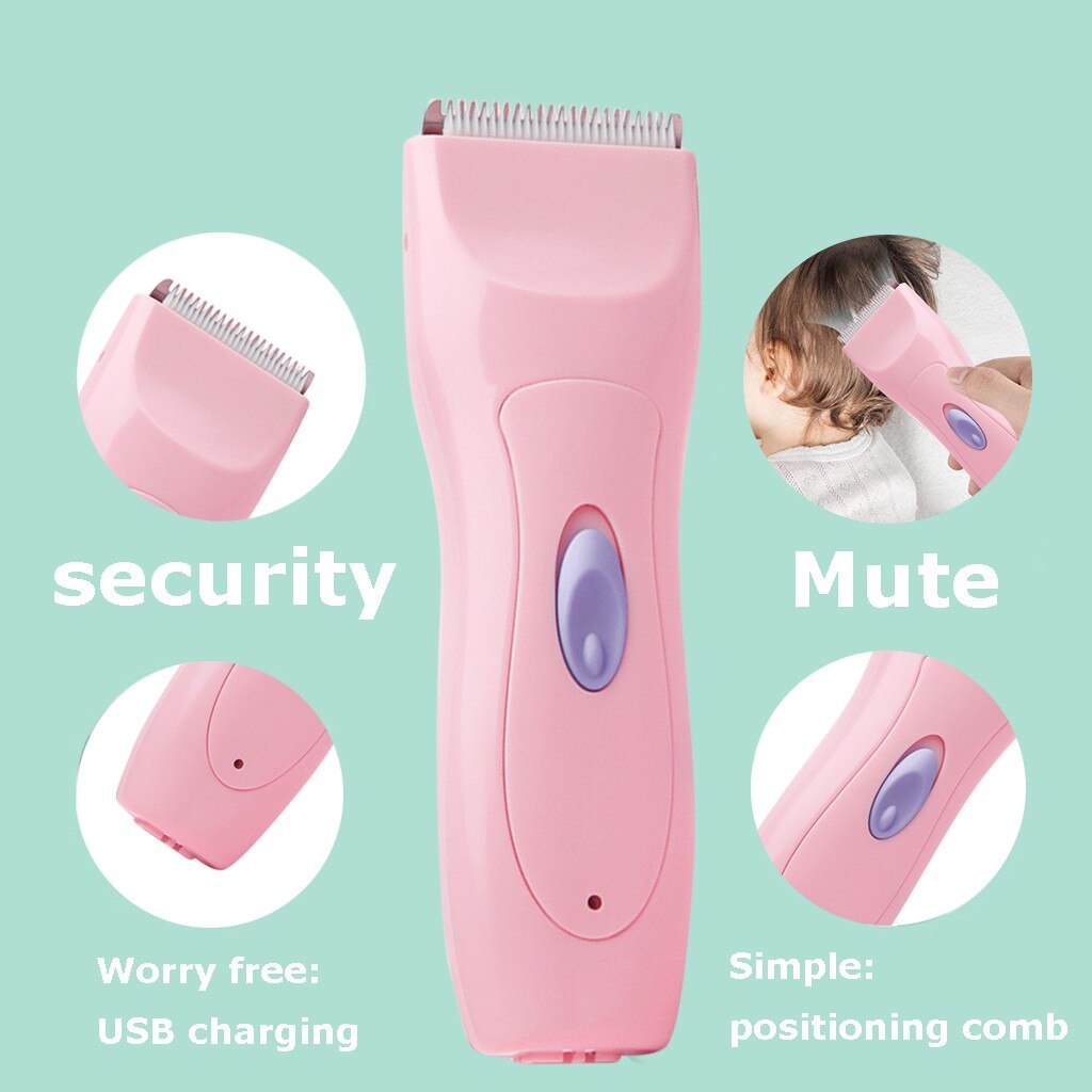 Rechargeable Electric Hair Clipper Baby Barber Cordless Hair Trimmer Home Hair Cutting Machine Haircut Adjus