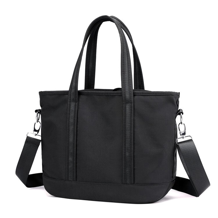 Vrouwelijke Crossbody Tas Vrouwen Schoudertas Zomer Reizen Handtas Nylon Dame Messenger Bags Casual Meisjes Tassen: Black