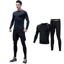 Roupa interior térmica masculina long johns conjunto, inverno quente camada base superior e inferior, esqui, secagem rápida