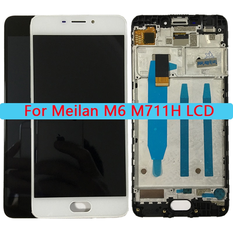 100% Getest 5.2 ''M6 Lcd Voor Meizu M6 Lcd Touch Screen Met Frame Assembly Voor Meilan M6 M711H reparatie Onderdelen.