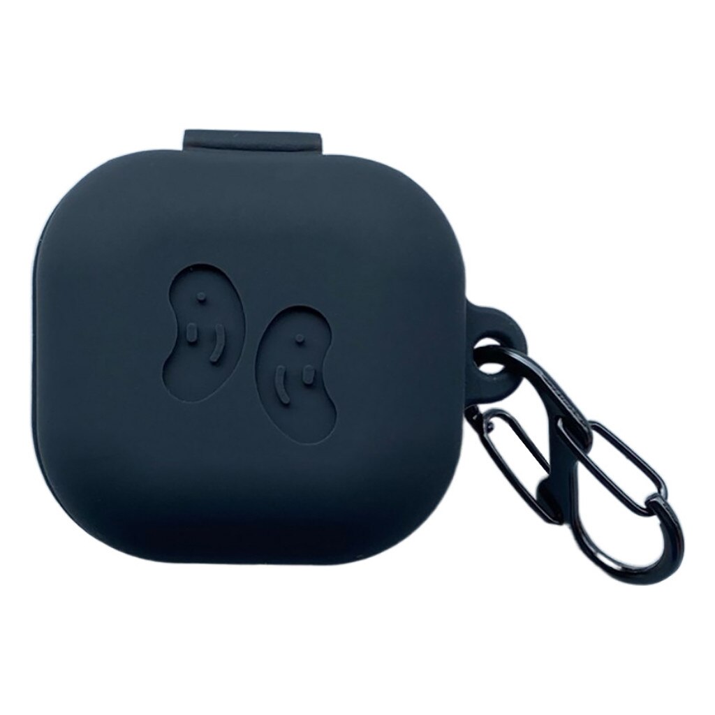 Protective Cover Silicone Case for Samsung Galaxy Buds live Earphone with Hook
