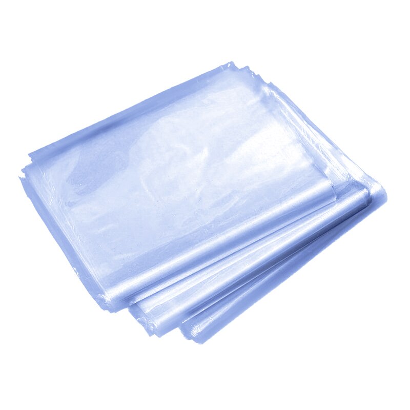 100 Pcs Heat Shrink Film Clear PVC Shrinkable Packaging Wrap Sealing Protector SCVD889