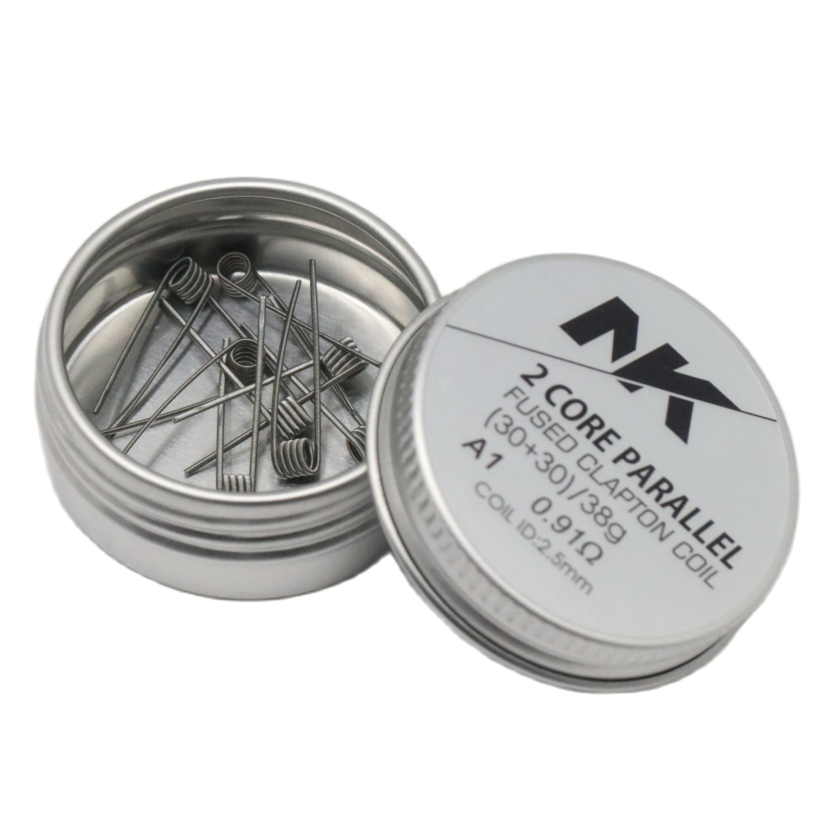 Bobine di riscaldamento alieno sfalsate Clapton Clapton NK KA1 per serbatoio atomizzatore RTA RDA