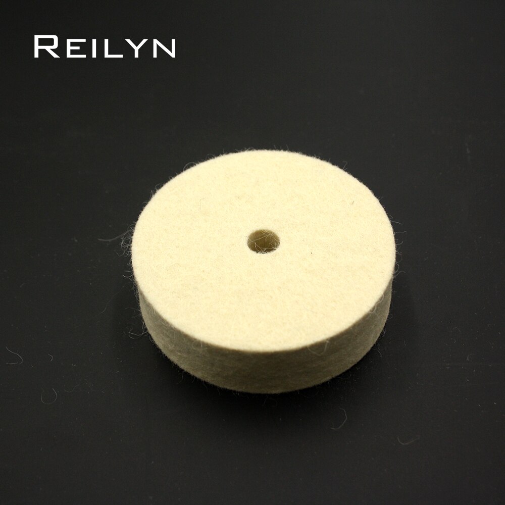 Wol Polijstschijf 75Mm Polijstschijf Wol Polijsten Roller Dremel Rotary Tool