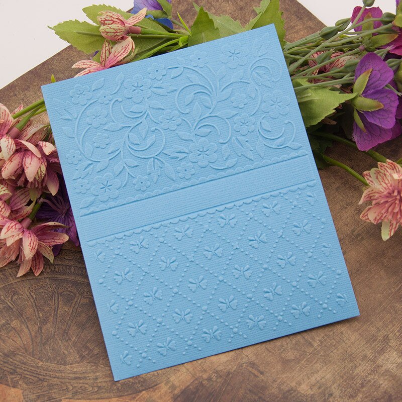 1 pcs Embossing Folders DIY making Paper Cards Craft Card stencil Scrapbook Template Plastic transparent Stamps Wedding Decor