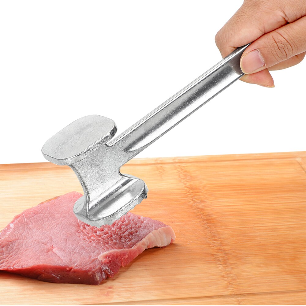 Klop Dubbelzijdige Hamer Steak Tenderizer Koken Gereedschap Vleesvermalsers Aluminiumlegering Vlees Ponders Dubbelzijdig