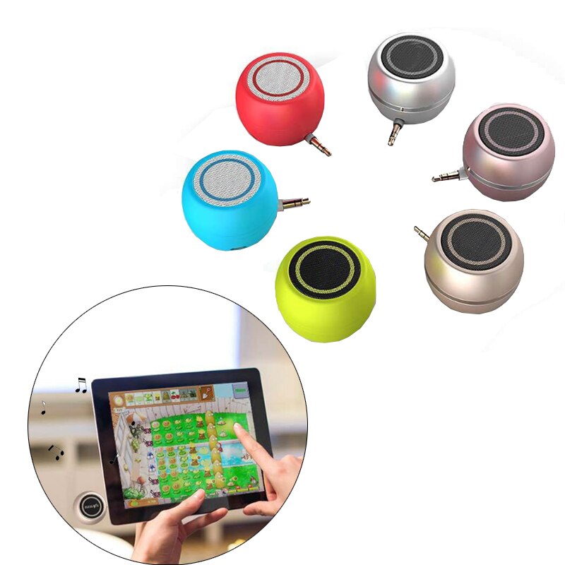 Portable Speaker - Mobile Phone Speaker, MP3 Player Amplifier External Sound Wired Speakers