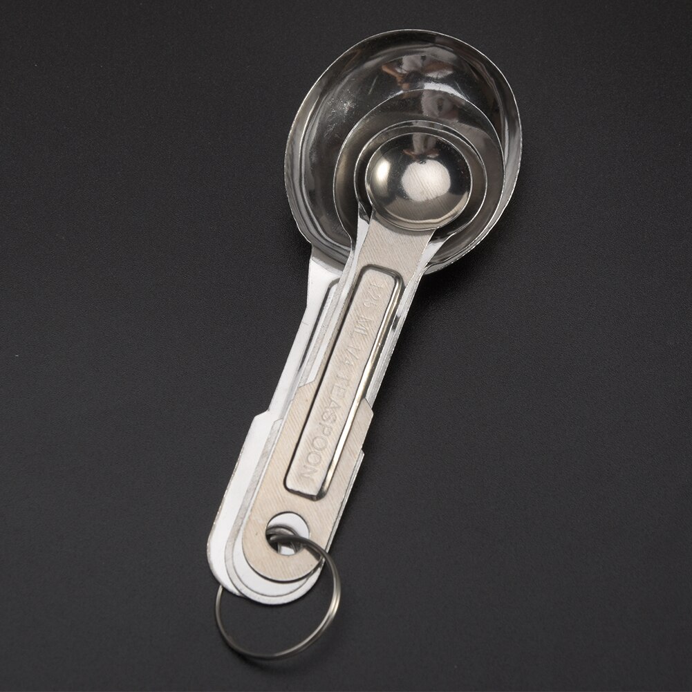 1ml/2ml/5ml/15ml Stainless Steel Measuring Spoons ... – Grandado