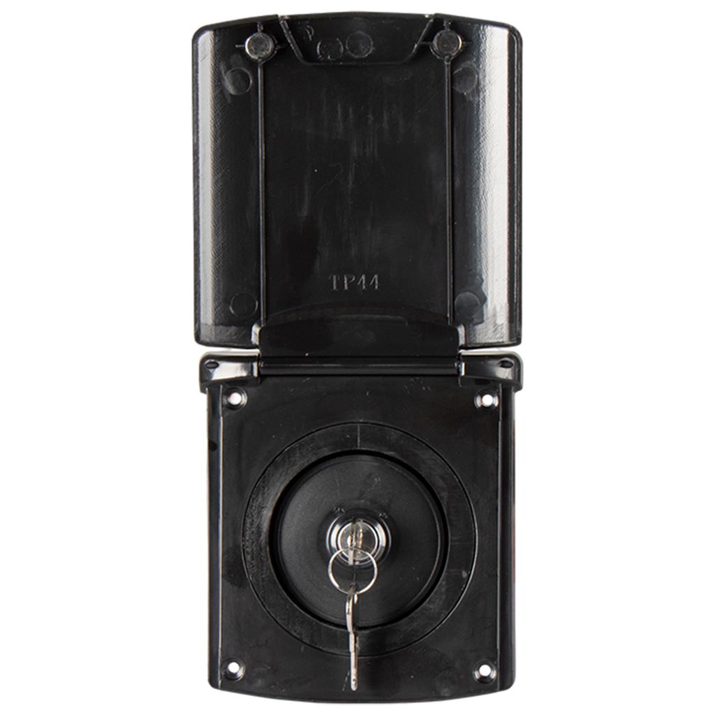Wasser Einlass Filter Gehäbenutzen RV Zubehör mit Schloss AbschließBar fl105W Wohnmobil Verriegelung Wasser kappen für Wohnwagen RV Anhänger Boot