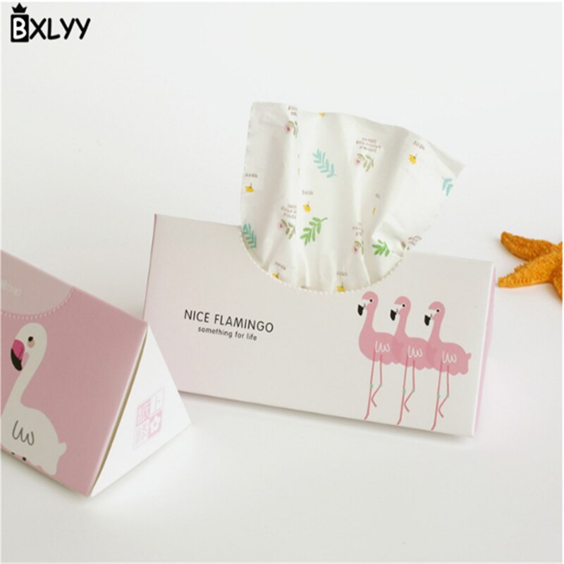 BXLYY Creatieve Flamingo Auto Papier Multi-stijl Draagbare Tissuepapier Bruiloft Decoratie Feestartikelen Verjaardag Unicor Party.7z