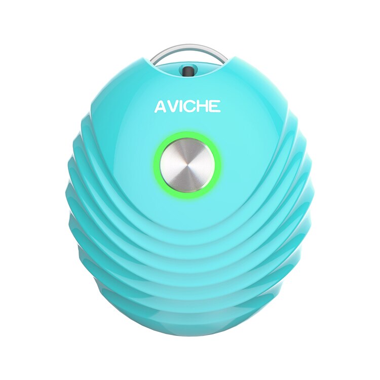 Personal Wearable Air Purifier Necklace/Mini Portable Air Freshener Ionizer/Negative Ion Generator/Low Noise for Adults Kids: Blue