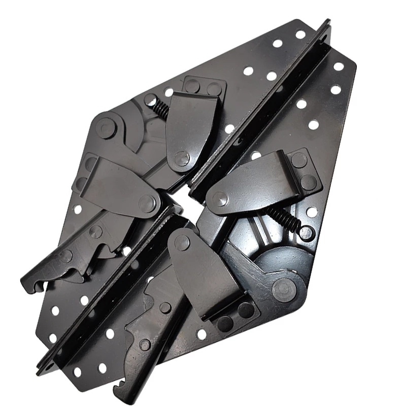 1 Conjunto = 2 uds cama plegable levantar bisagras 3-posición angular mecanismo perezoso sofá Dual-purposehinge bisagra muebles accesorios de hardware