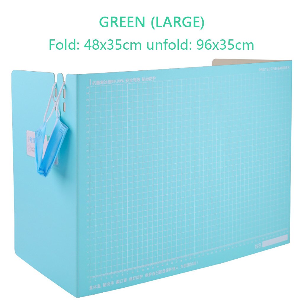 Foldable Office Desk board Sneeze Guard Portable Counter Shield for school Safety Employees Workers Office furniture partition