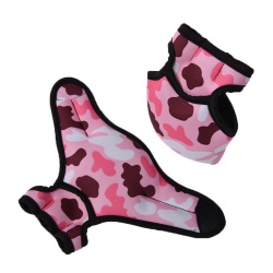 Gym Sport Weighted Gloves Men Women Exercise Boxing Training Body Building Sandbag Wristband Fitness Equipment -40: Pink 1KG