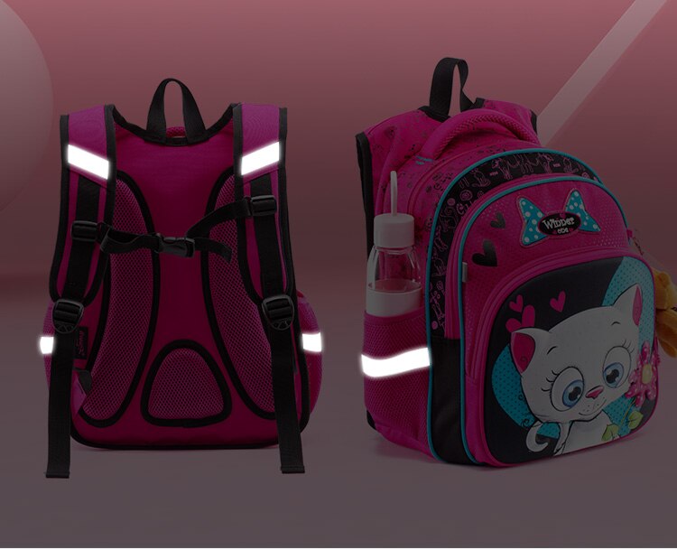 School Bags Cartoon Pattern Backpack For Girls Boys Children Orthopedic Backpacks Primary mochila escolar Grade 1-3