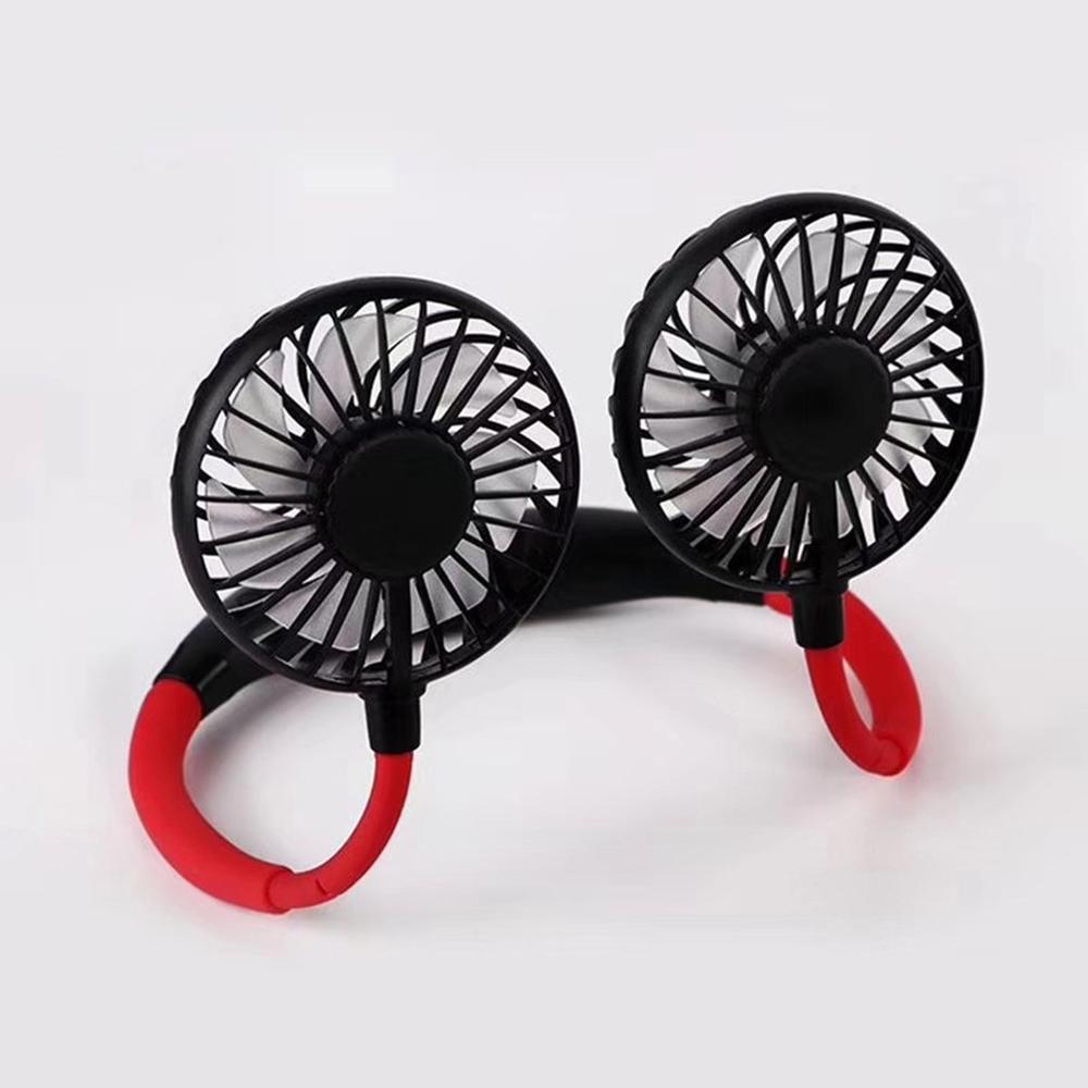 Gadgets Usb Fan Opknoping Hals Fan Draagbare Lui Opladen Kleine