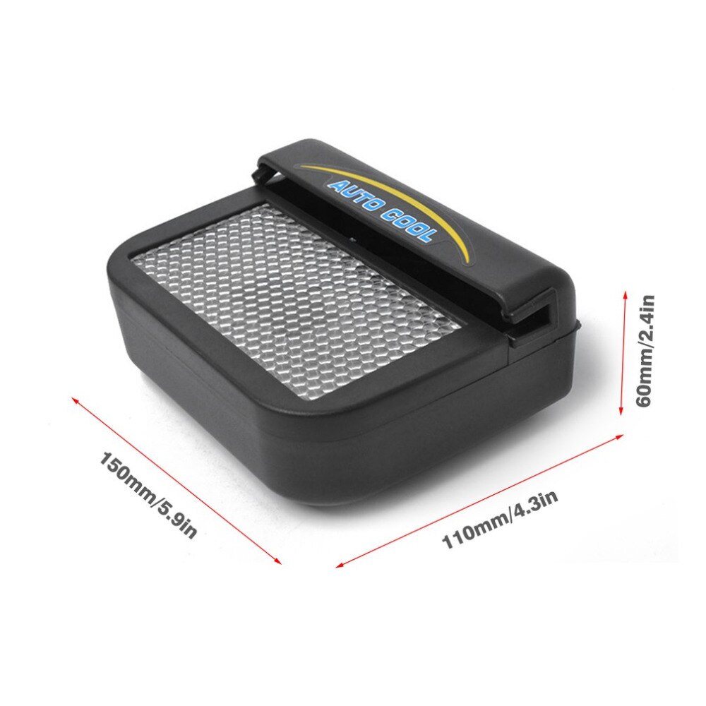 Eco-Friendly Solar Power Mini Air Conditioner For Car Easy To Install Air Vent Cool Fan Car Air Conditioner Ventilation