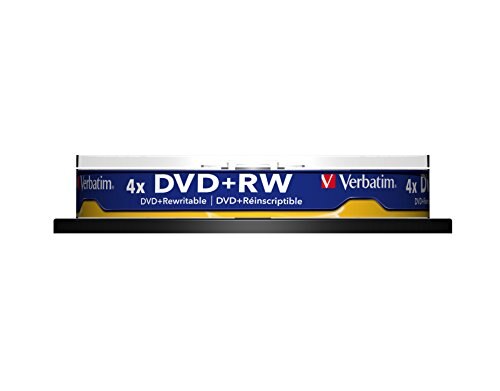 wörtlich DVD + RW 4,7 GB - DVD + wiederbeschreibbare RW (10 Stck)