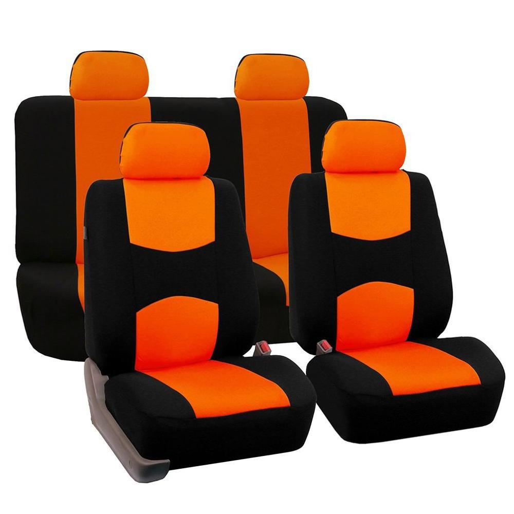 Universal Car Seat Cover Interior Accessories Fits Most Brand Of Car Seat Car Seat Protector: Orange